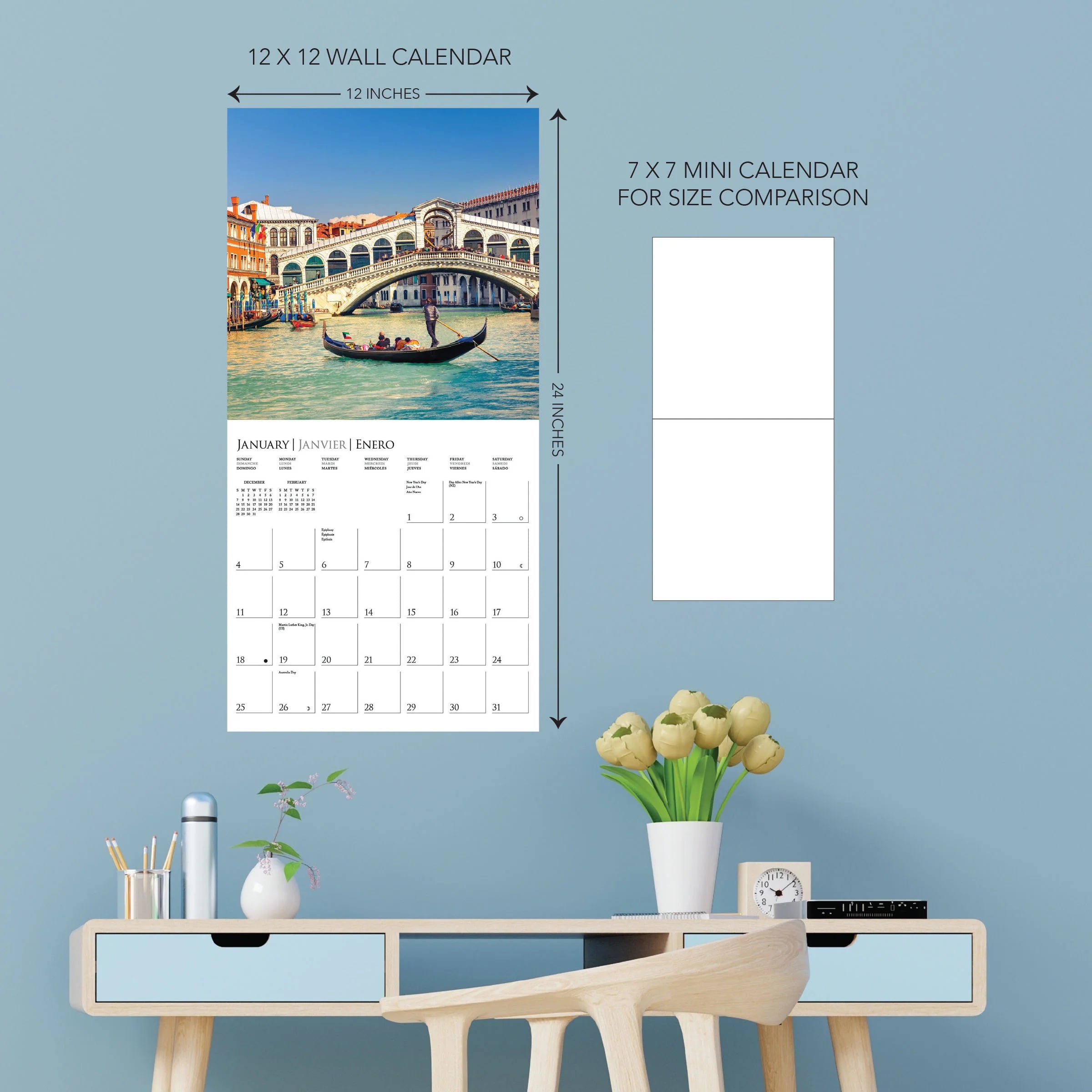Italia 2026 Wall Calendar