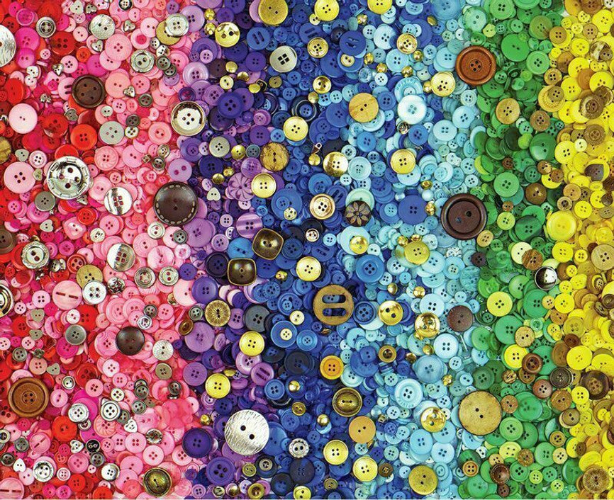 SPRGBK Bunches of Buttons 1000 Piece Puzzle