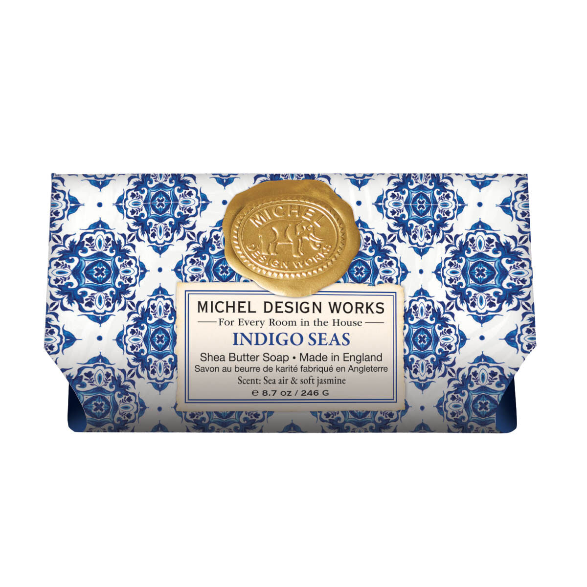 Indigo Seas Large Shea Butter Soap