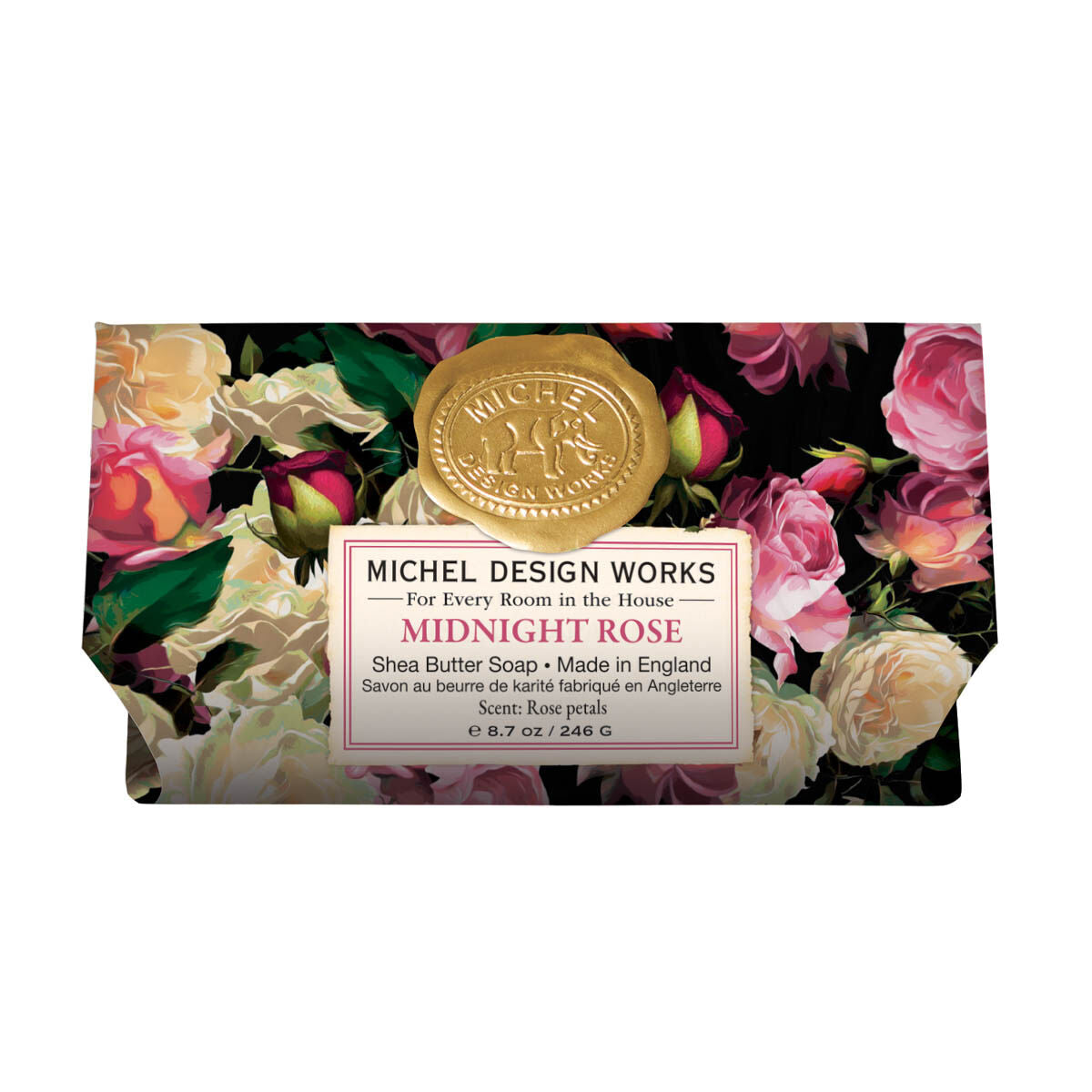 Midnight Rose Large Shea Butter Soap