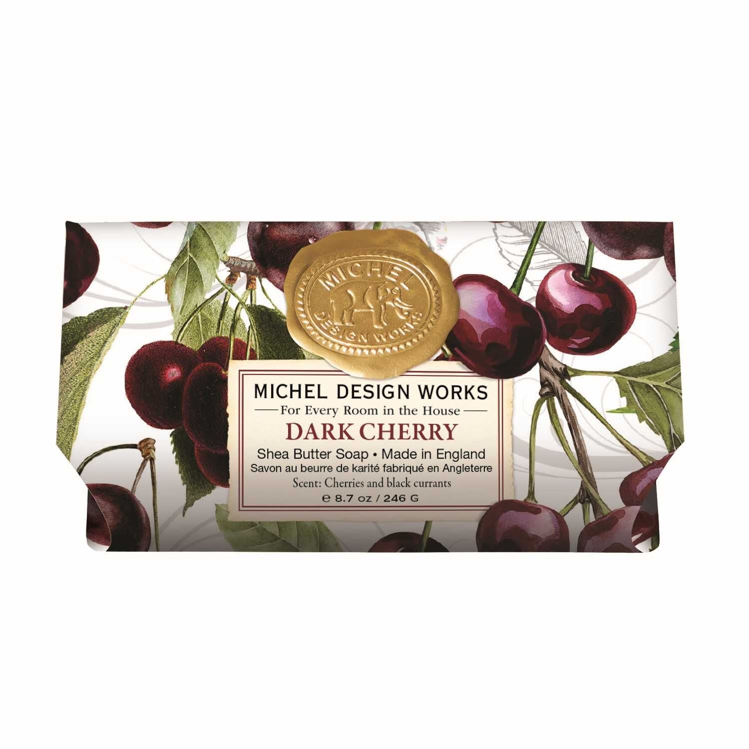 Dark Cherry Large Bath Soap Bar