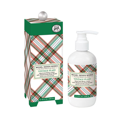Vintage Plaid Hand and Body Lotion    