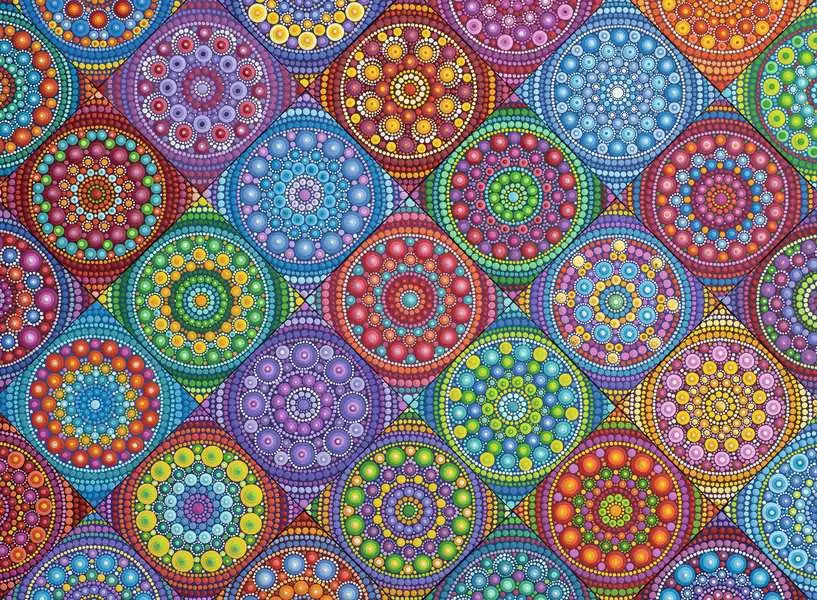 Magnificent Mandalas 500 Piece Color Your World with Elspeth McLean Puzzle