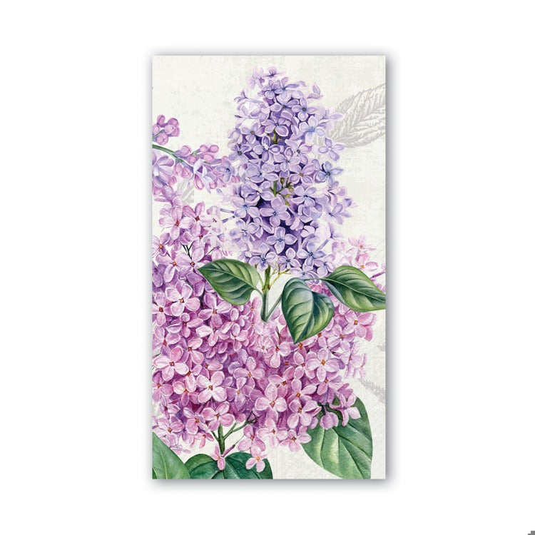 French Lilacs Hostess Napkins