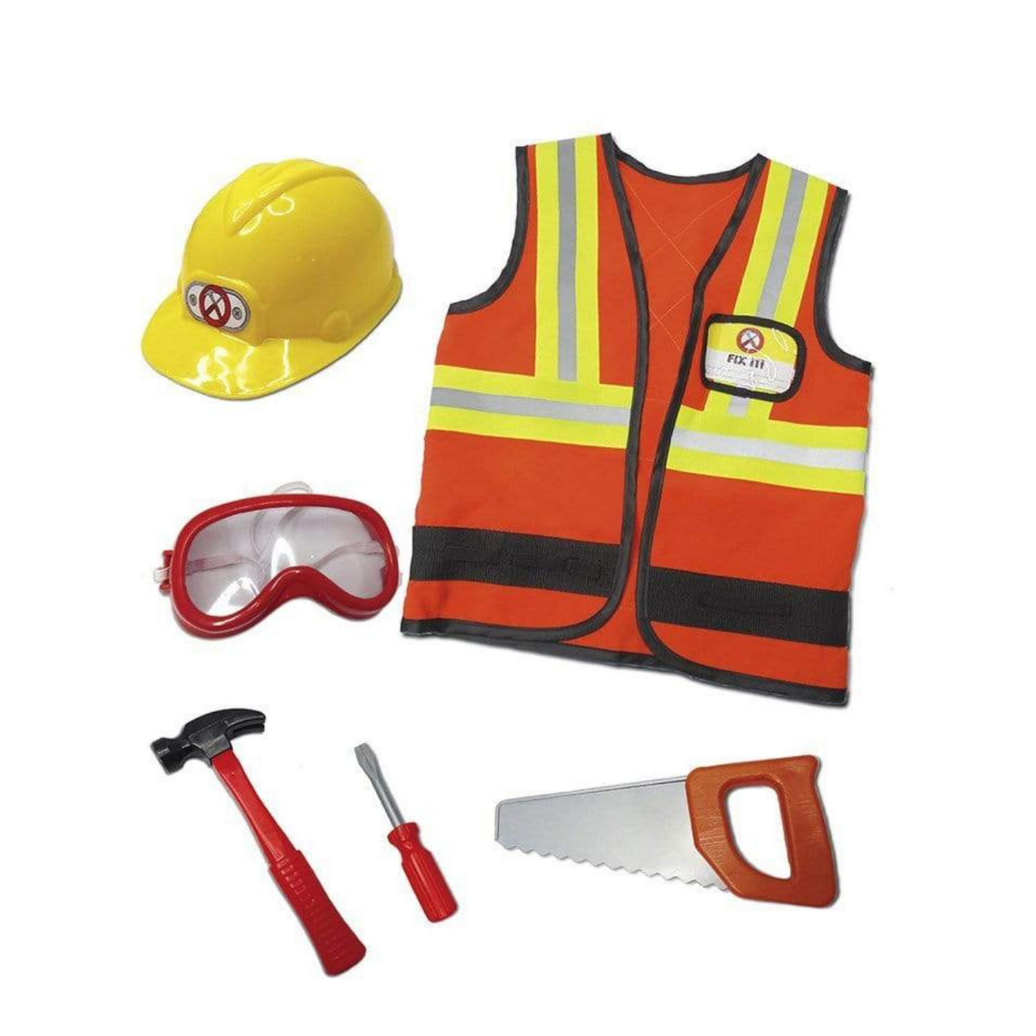 CE Construction Worker with Accessories - Size 5-6