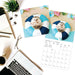 Happy Hedgehog 2026 Mini Wall Calendar