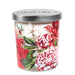 Christmas Bouquet Printed Glass Jar Candle with Lid    