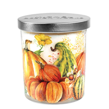Pumpkin Prize Printed Glass Jar Candle with Lid    