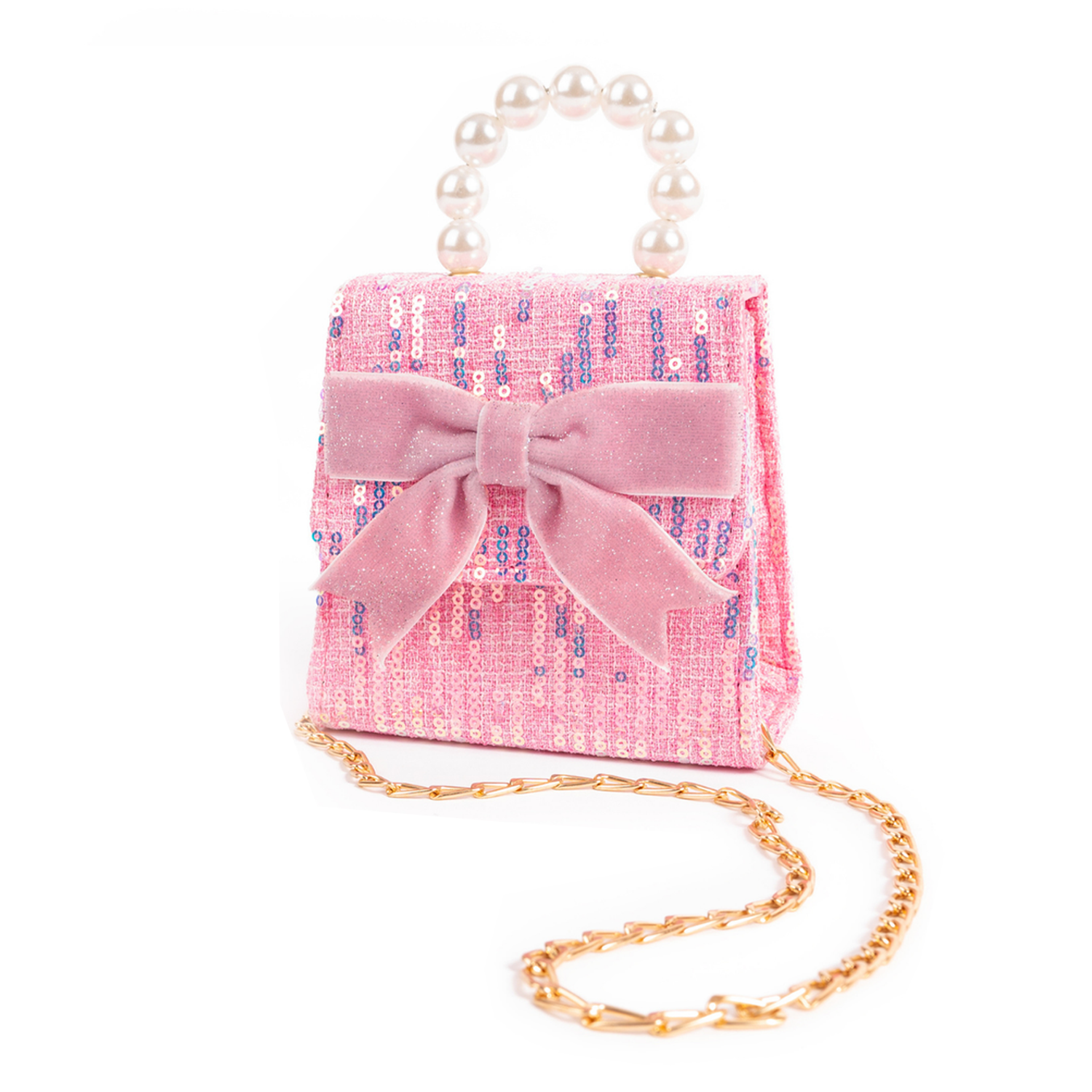 CE The Mademoiselle Mini Purse with Headband - Pink