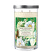Winter Blooms Printed Glass Jar Candle with Lid    