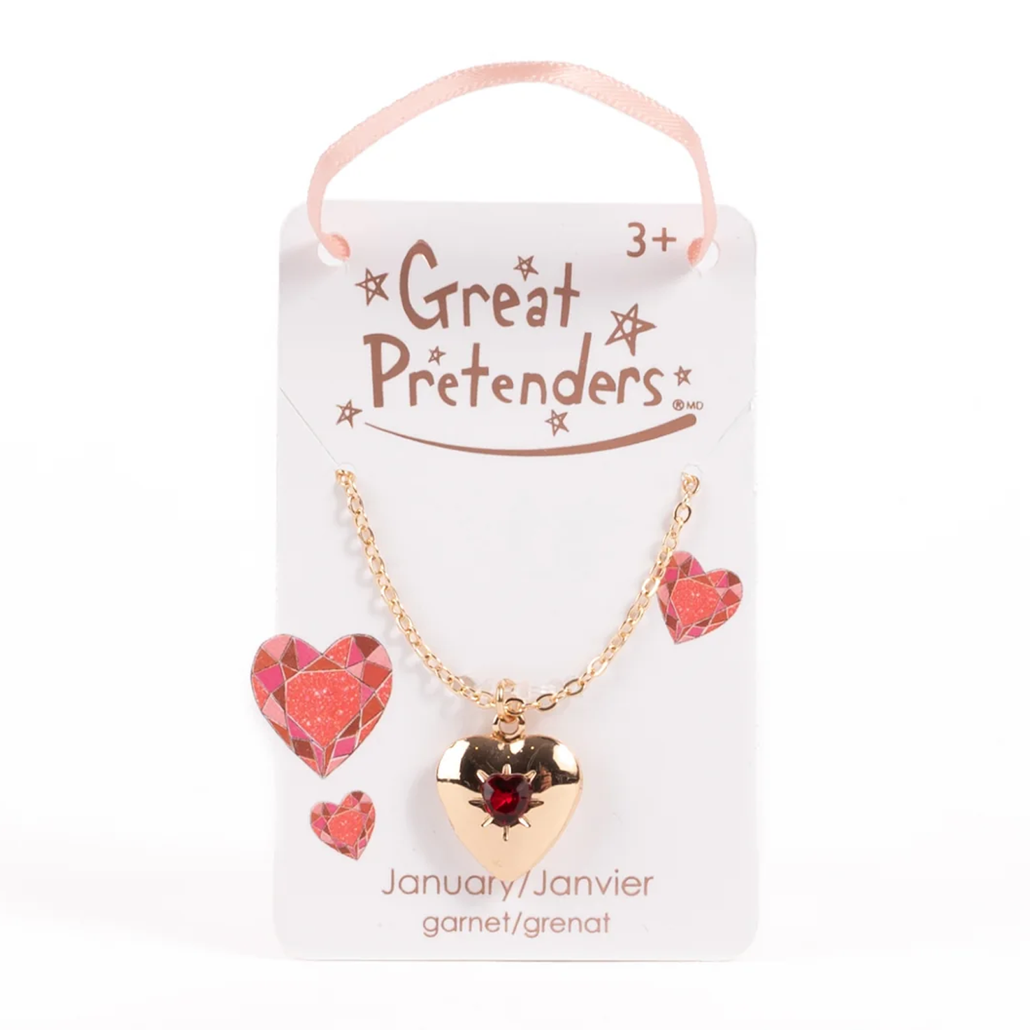 CE Birthstone Heart Locket - January