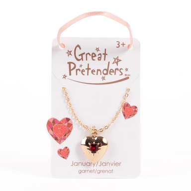 CE Birthstone Heart Locket - January