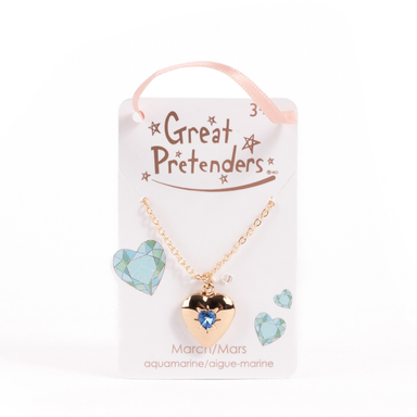 CE Birthstone Heart Locket - March