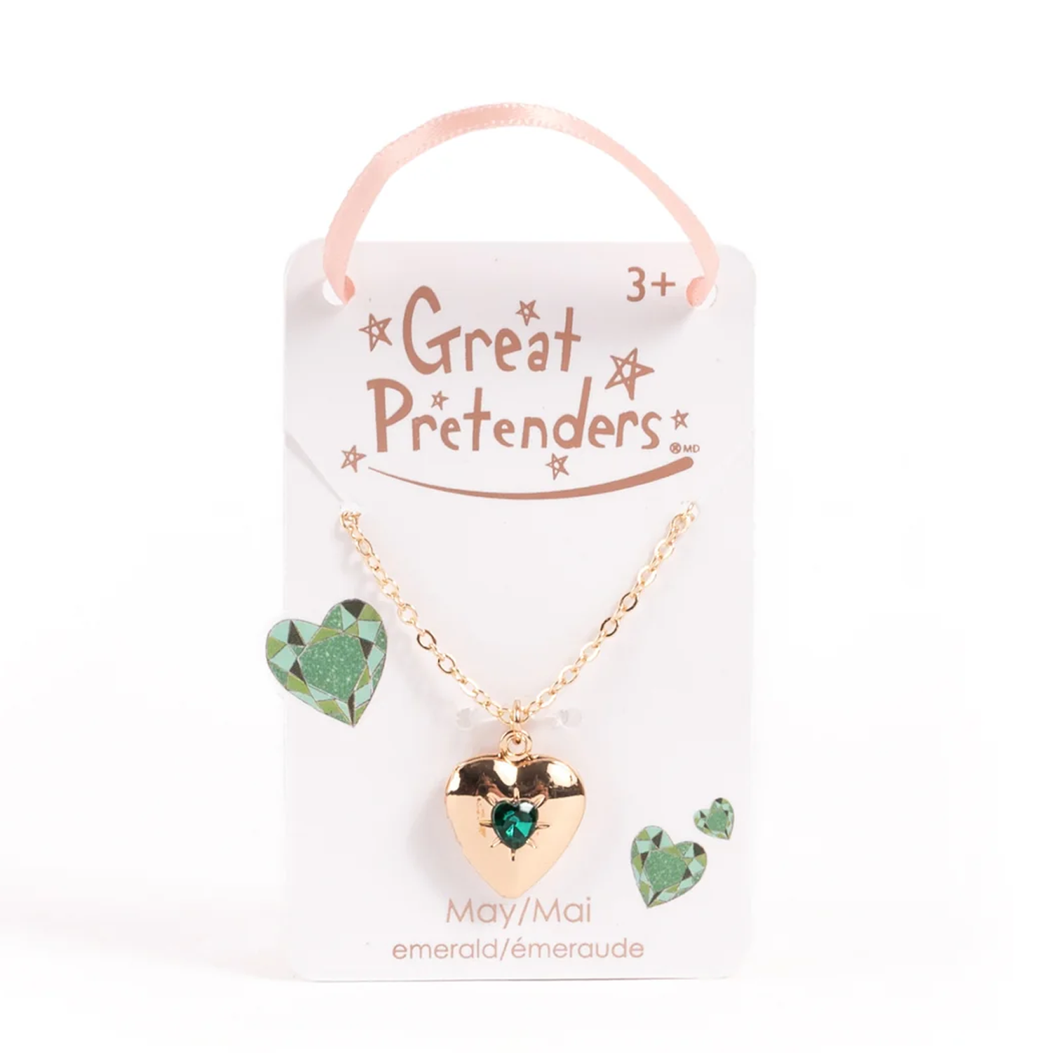 CE Birthstone Heart Locket - May