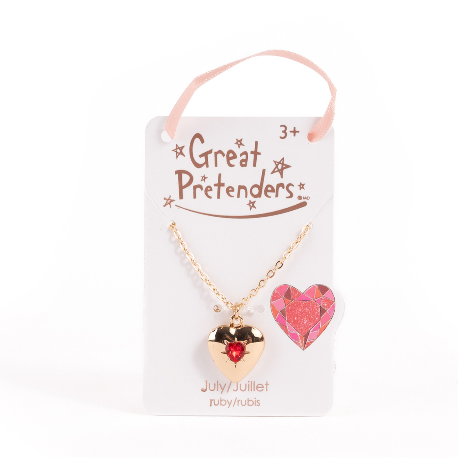CE Birthstone Heart Locket - July