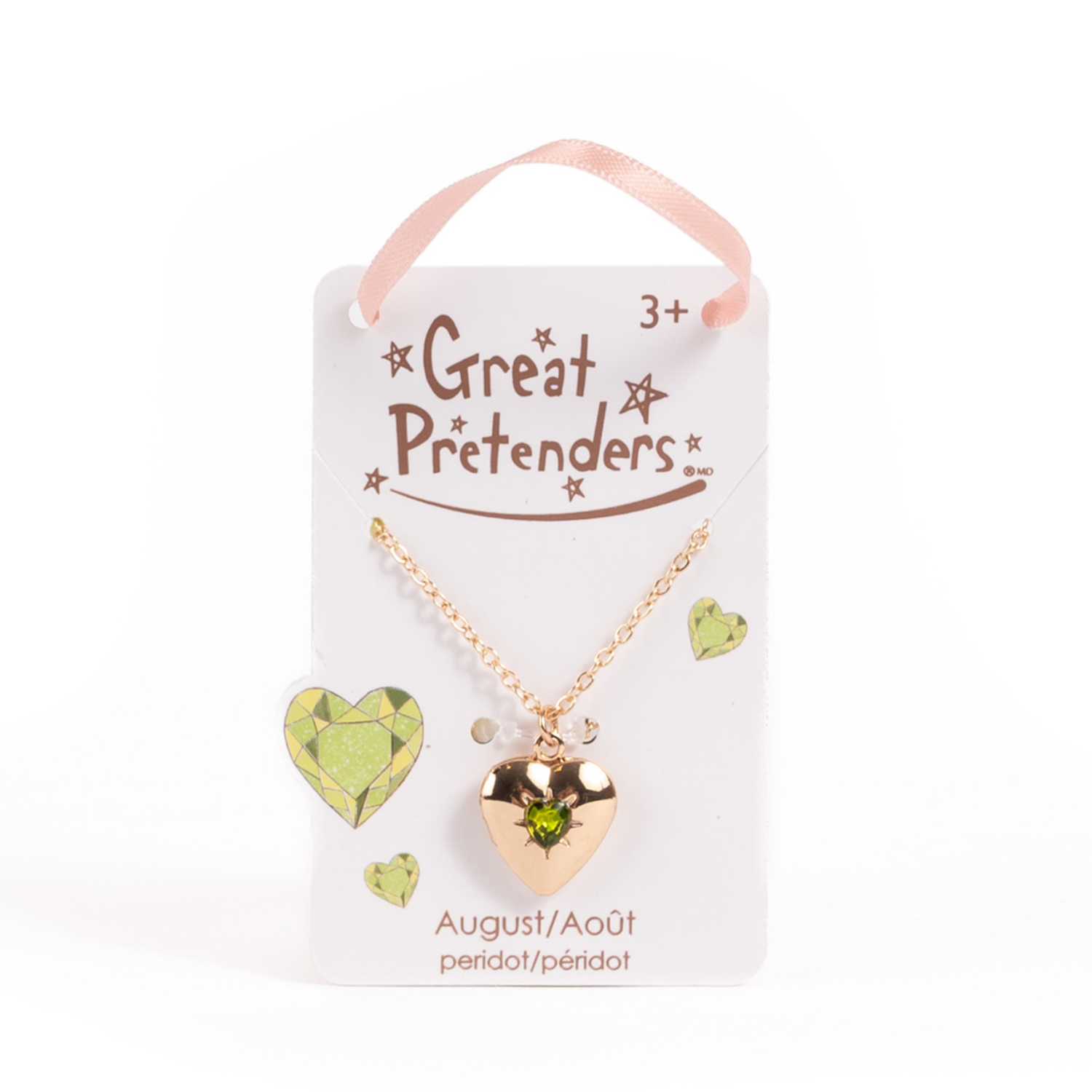 CE Birthstone Heart Locket - August