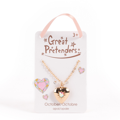 CE Birthstone Heart Locket - October