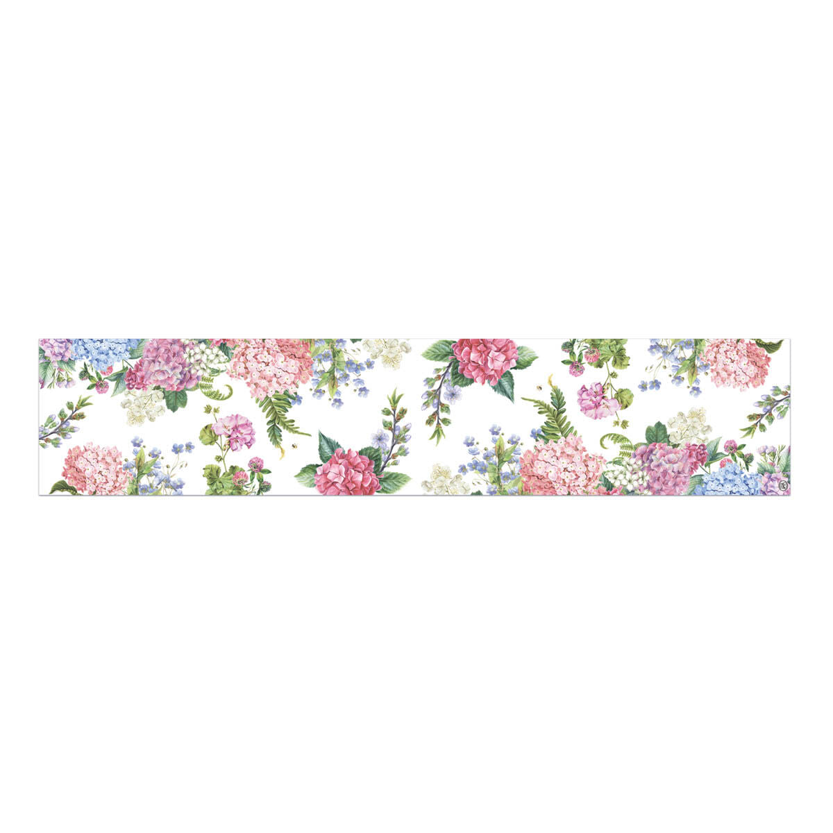 Wild Hydrangea Table Runner