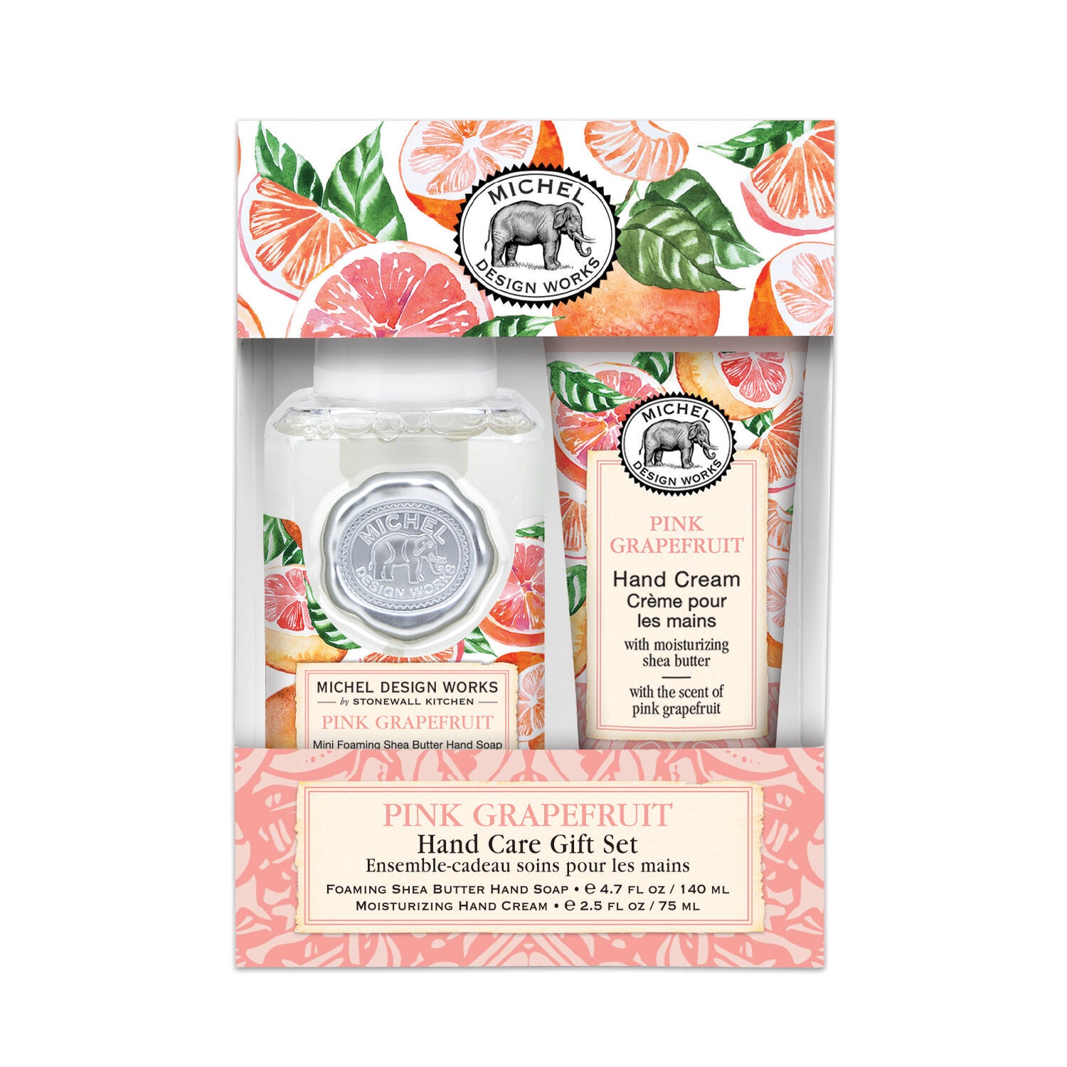 Pink Grapefruit Hand Care Gift Set    