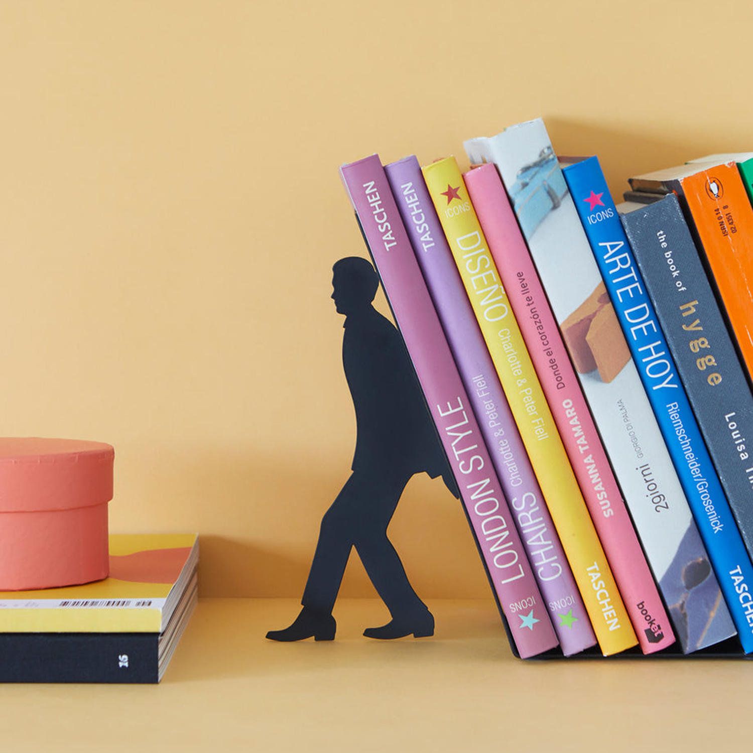 BALVI Too Many Books Bookend