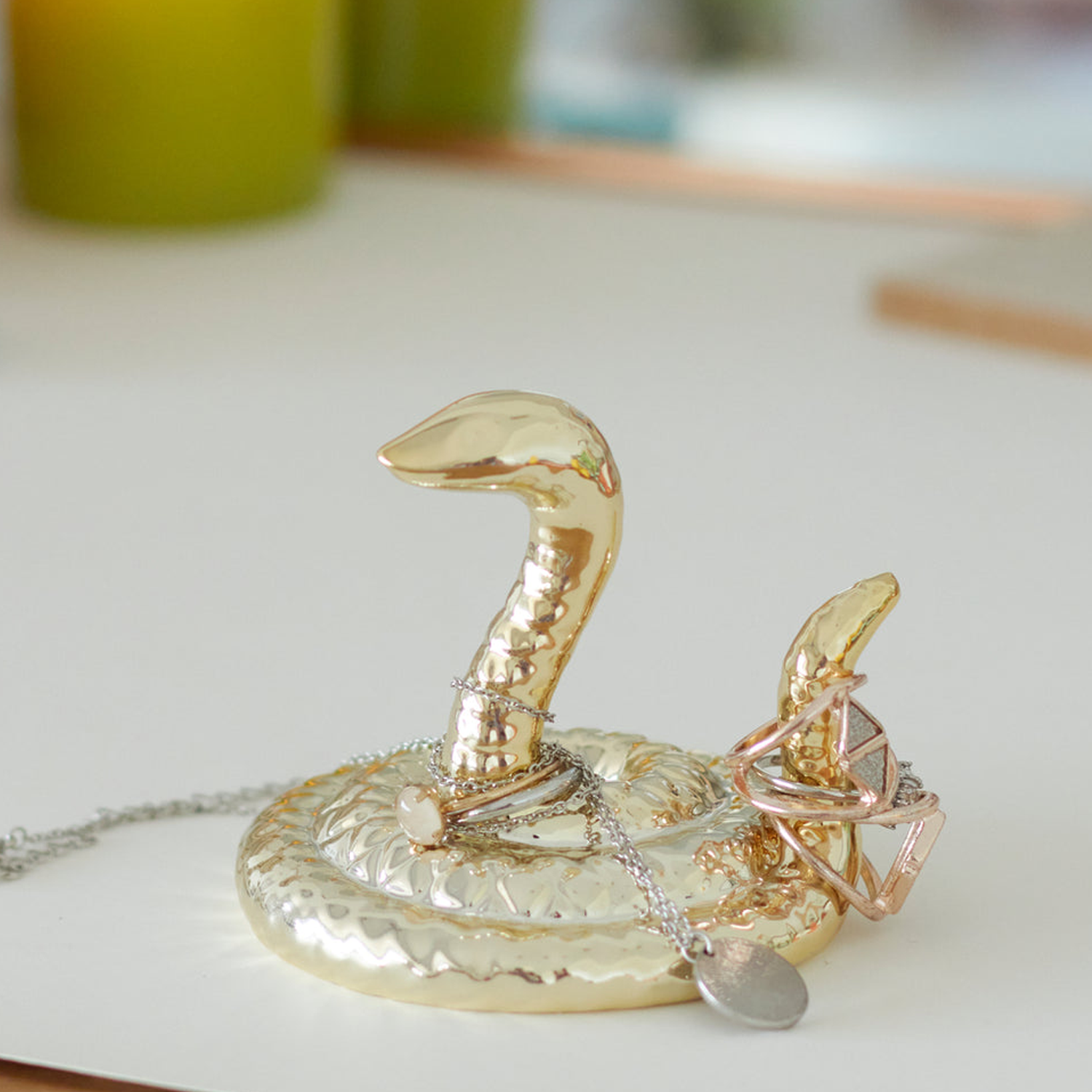 Ureus Snake Ring Holder