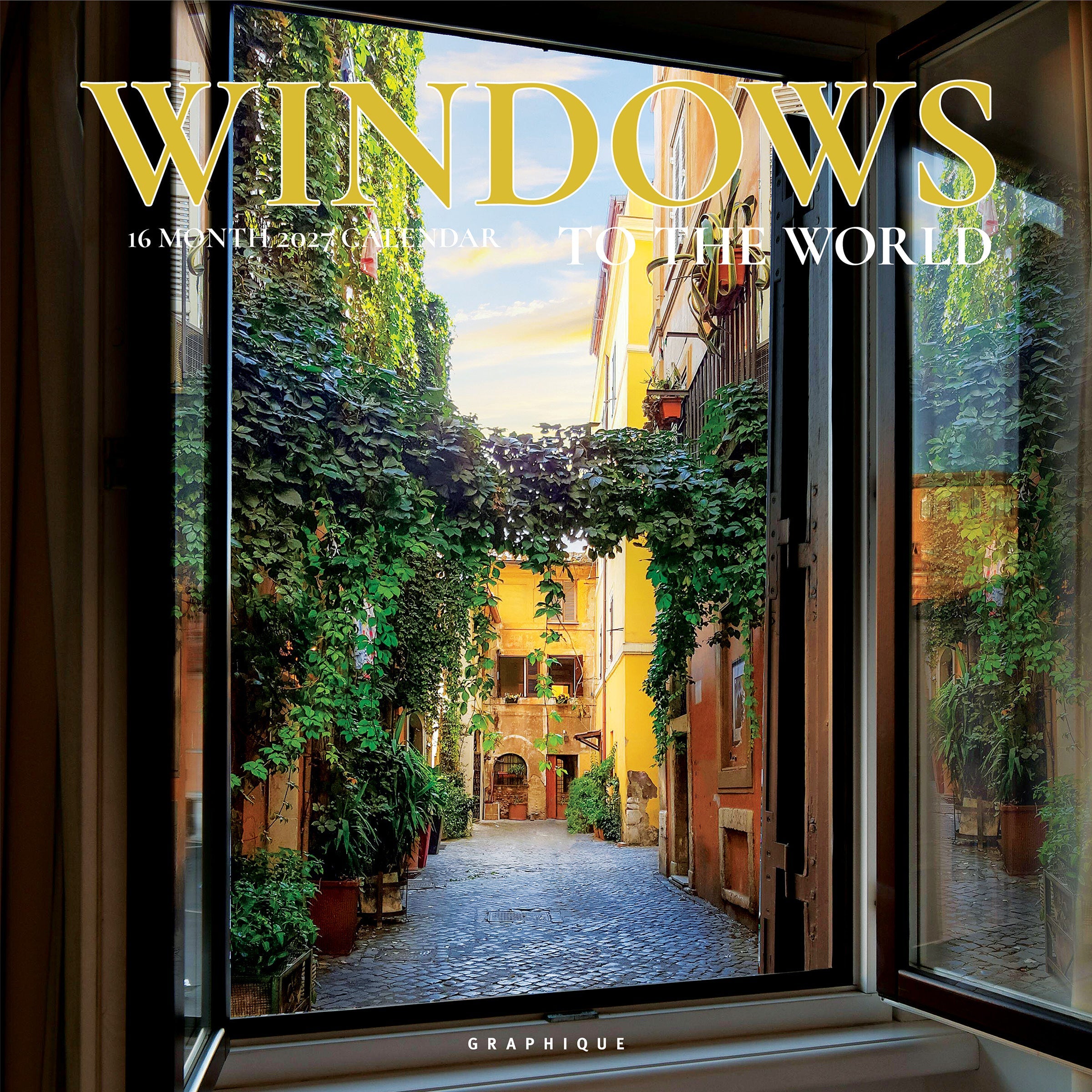 GRPH Windows To The World 2027 Wall Calendar
