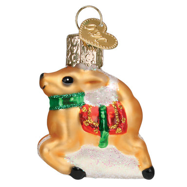 Old World Christmas Gumdrops Mini Reindeer Ornament    
