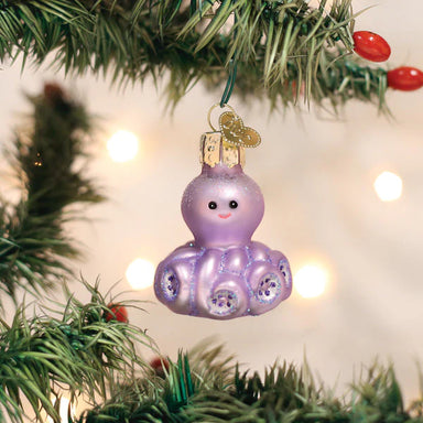 Old World Christmas Gumdrop Mini Octopus Ornament