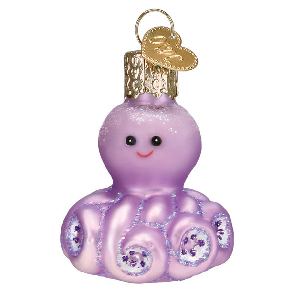 Old World Christmas Gumdrop Mini Octopus Ornament