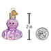 Old World Christmas Gumdrop Mini Octopus Ornament