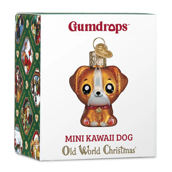 OWC Gumdrops: Mini Kawaii Dog Ornament