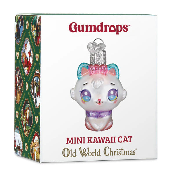 OWC Gumdrops: Mini Kawaii Cat Ornament