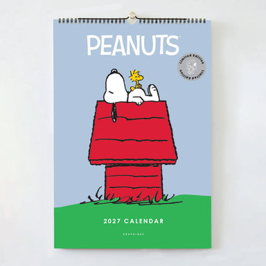 GRPH Deluxe Peanuts 2027 Wall Calendar