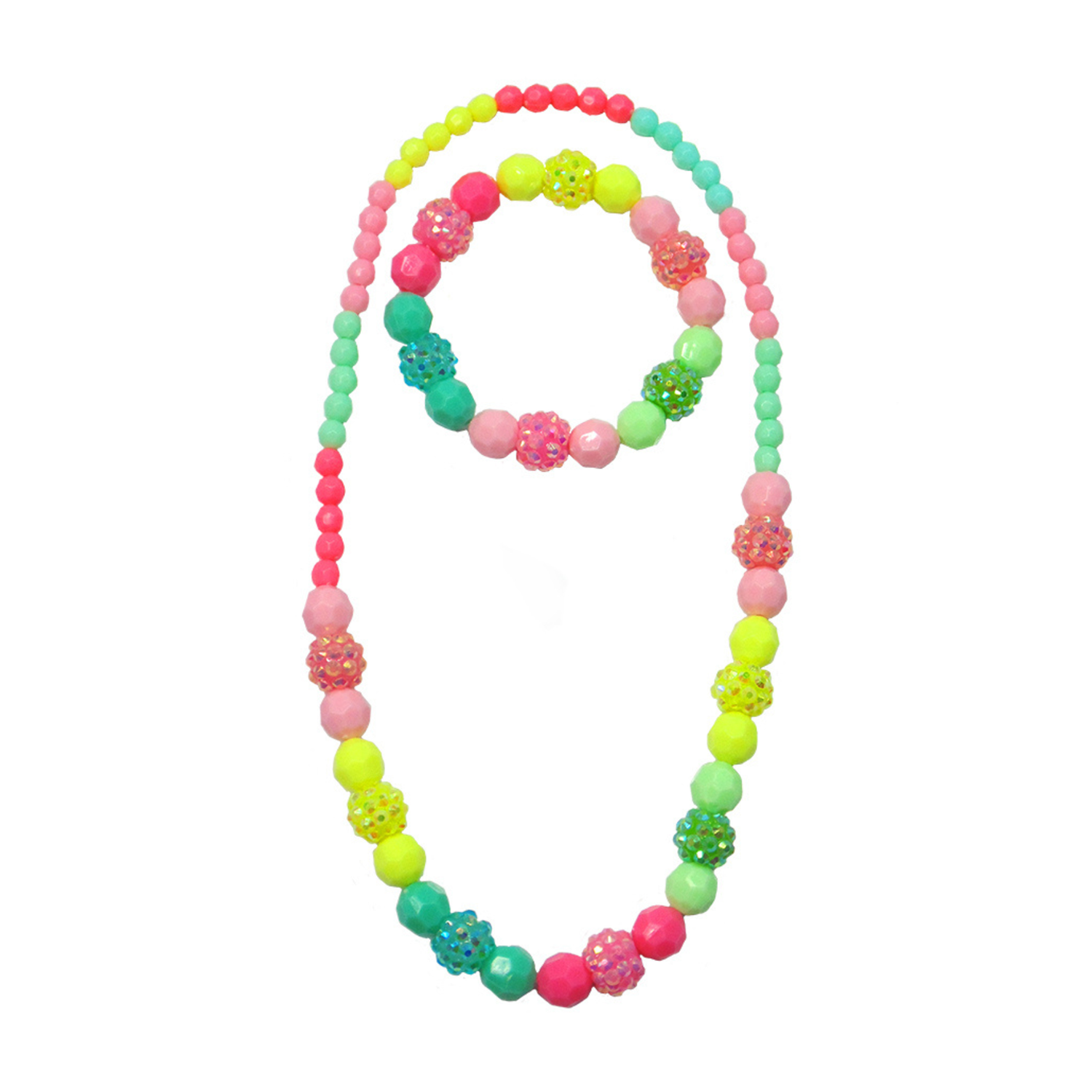 Vividly Vibrant - Necklace and Bracelet Set