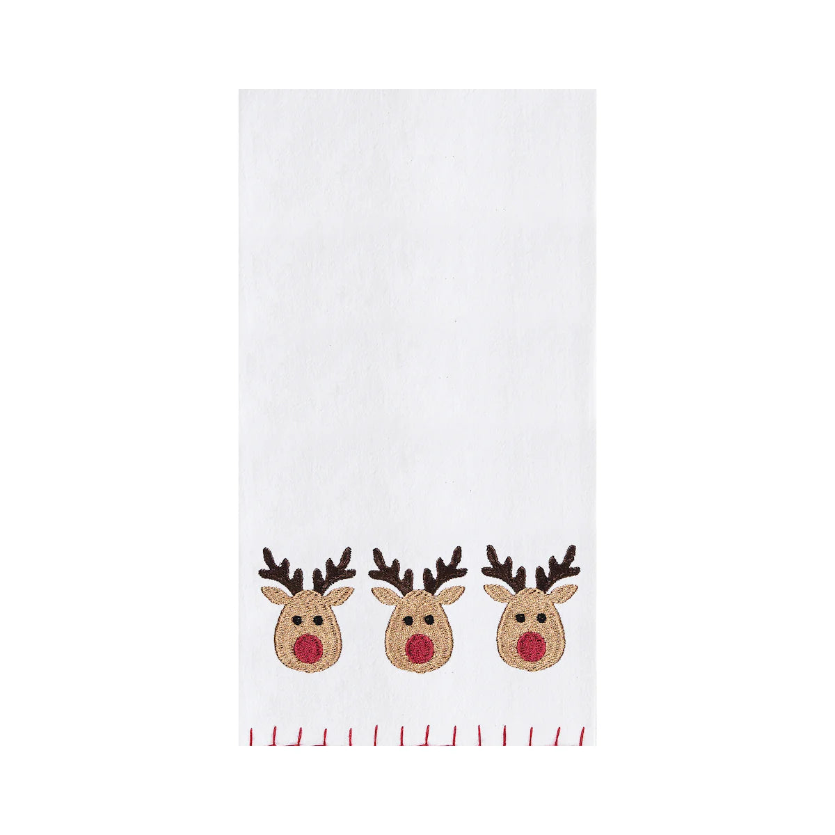 Triple Reindeer Games Kitchen Towel