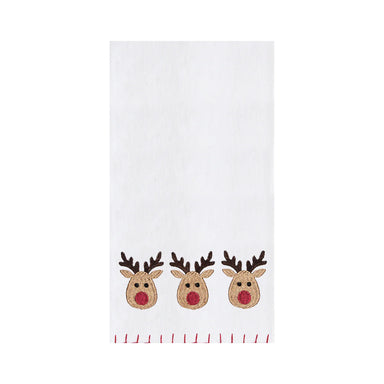 Triple Reindeer Games Kitchen Towel