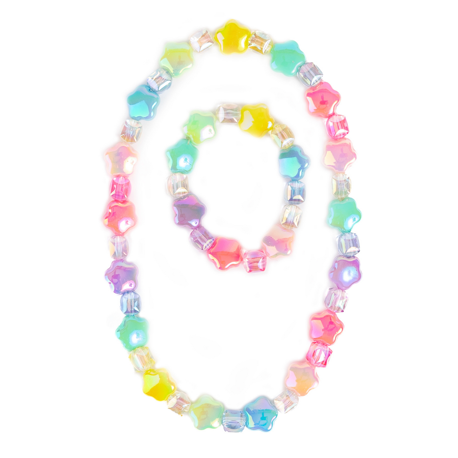 CE Wish Upon a Rainbow Star Necklace & Bracelet Set