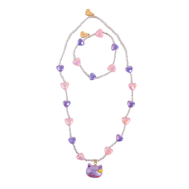 CE Lovely Kitty Necklace & Bracelet Set