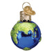 Old World Christmas Gumdrop Mini Planet Earth Ornament    