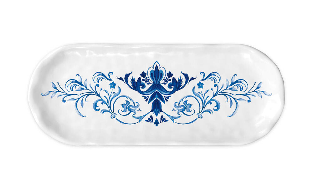 Indigo Seas Melamine Accent Tray