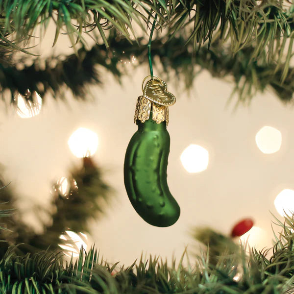 Old World Christmas Gumdrops Mini Pickle Ornament