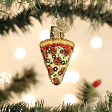 Old World Christmas Gumdrops Mini Pizza Slice Ornament    