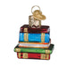 Old World Christmas Mini Gumdrops Stack of Books Ornament