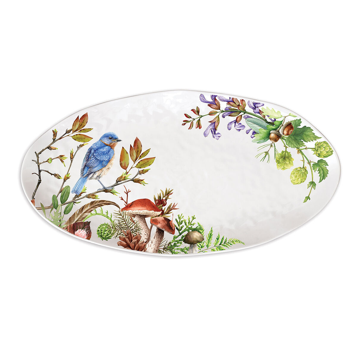 Moss & Oak Melamine Oval Platter