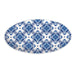 indigo Seas Melamine Oval Platter