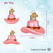 Old World Christmas Gumdrops Mini Cowgirl Hat Ornament