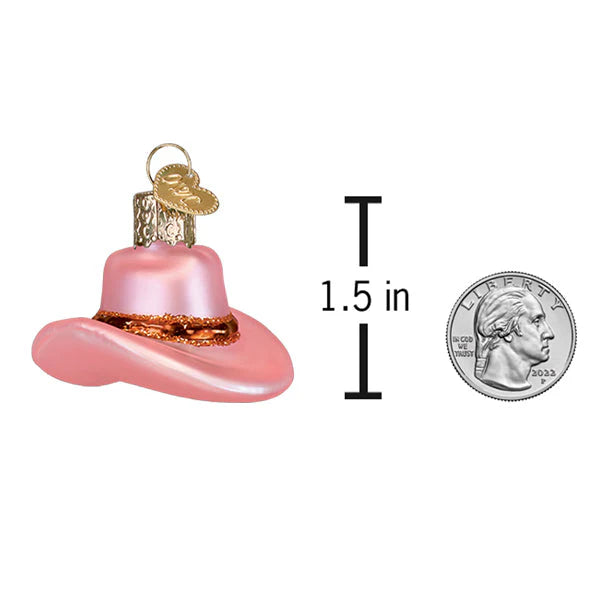 OWC Gumdrops: Mini Cowgirl Hat Ornament