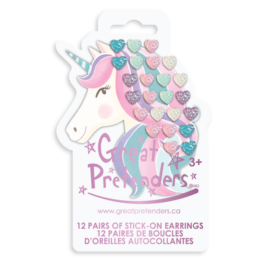 CE Rhinestone Royalty Sticker Earrings