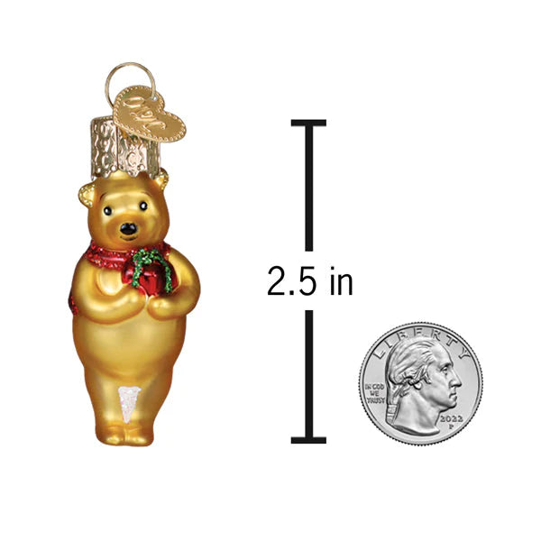 Old World Christmas Mini Gumdrops Winnie the Pooh With Gift Ornament