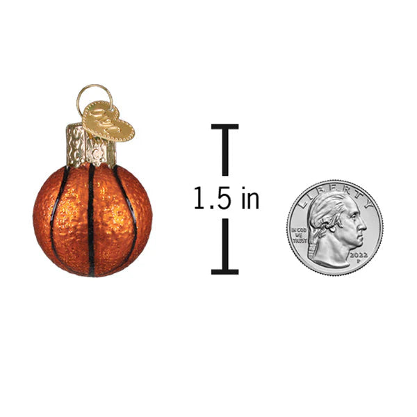 Old World Christmas Mini Gumdrops Basketball Ornament